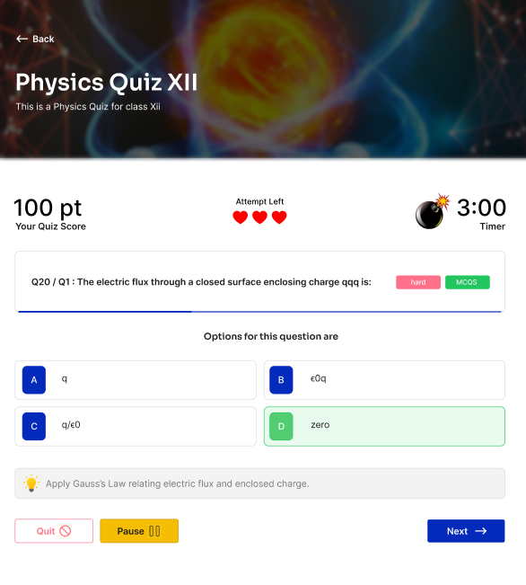 Quiz Interface